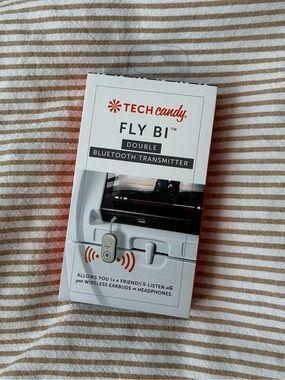 Tech Candy Fly Bi Double Bluetooth Transmitter - White